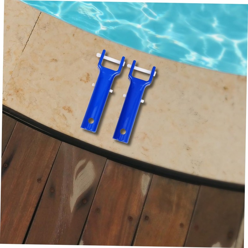 CAXUSD 5Pcs Pool Vacuum Handle Replacement V Shaped Clip Connector