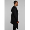 Urban Classics Men's Long Hooded Open Edge Cardigan - Regular