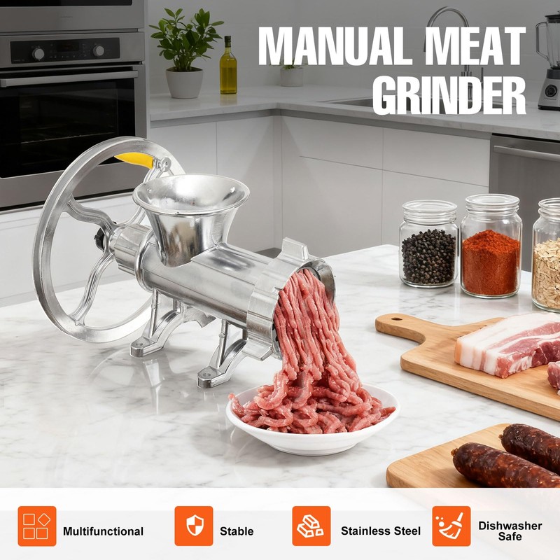 Manual Meat And Vegetable Grinder Mincer, Separated Meat Grinder Hand