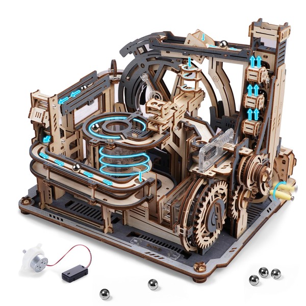ROBOTIME Motorised Wooden Puzzles for Adults - 3D Puzzles for