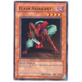 YU-GI-OH! - Flash Assailant (SRL-EN082) - Spell Ruler - Unlimited Edition - Common