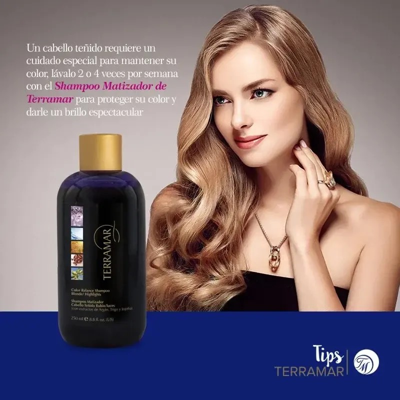 Mascarilla 200 G+oleo 98 Ml+shampoo Matizador Terramar