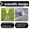 Pressure Washer Sewer Jetter Nozzle - Stainless Steel Drain Cleaning