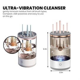 Electric Makeup Brush Cleaner for Multiple Brushes