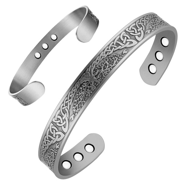 Vicmag Magnetic Bracelet for Women 99.99% Solid Pure Copper Ultra