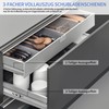 Drawer Runners 400 mm, 2 Pairs (4 Pieces) Ball Runner,