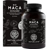 Nature Love® Organic Maca Capsules - 3000 mg Organic Black Maca per Daily Dose, 180 Capsules, with Natural Vitamin C, No Additives such as Magnesium Stearate, Certified Organic, High-Dosage, Vegan, Made in Germany