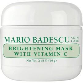 Mario Badescu Mascarilla iluminadora con vitamina C para todo tipo de piel Mascarilla facial que ilumina la piel y destapa los poros Formulado con vitamina C y arcilla de caolín 59 ml