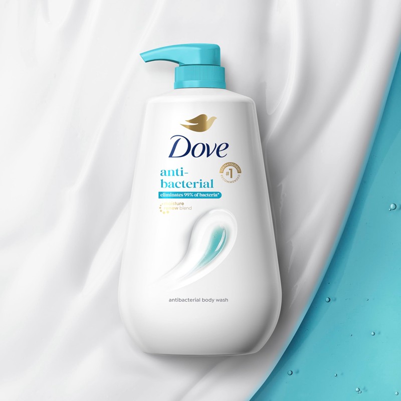 Dove Body Wash with Pump Antibacterial For All Skin Types