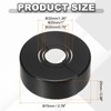 sourcing map 6pcs Wall Split Flange 0.98" (25mm) Plastic Round