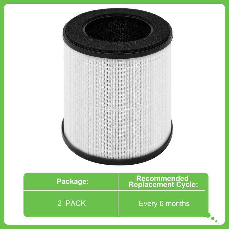 Hichoryer B-D02L/ M05 Replacement Filter, Compatible with MOOKA B-D02L/M05 &