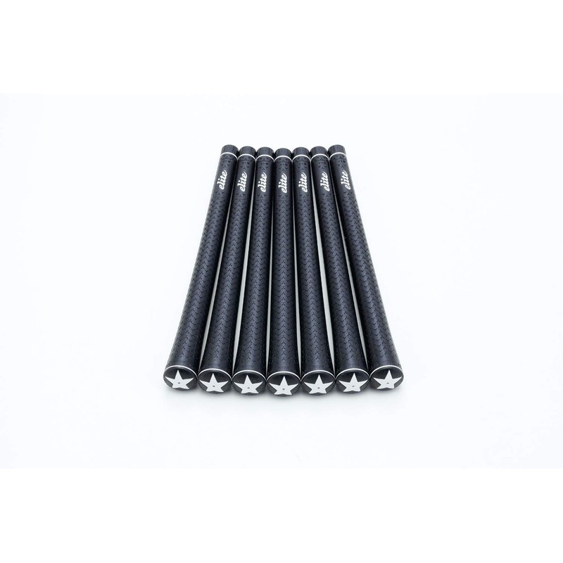 elitegrips Y360°s Air Golf Grips, Set of 7, Berlina Black,