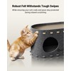 DownyPaws Cat House for Indoor Cats, Cat Bed Cave for