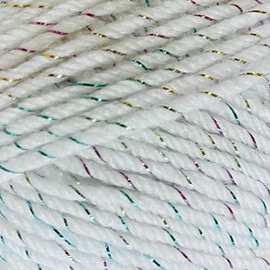 Stylecraft 3306105 Baby Sparkle White (6105) Yarn - 100g