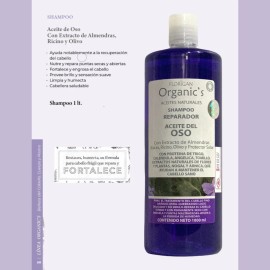 Shampoo Regenerador Emulación De Aceite De Oso