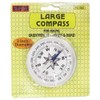 ADROIT 3 Inch Diameter Large Compass | Aluminum Casing |