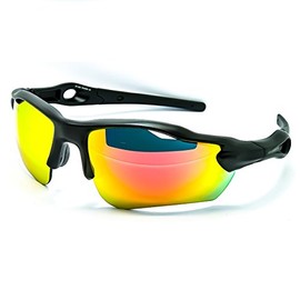 Kiss MTB Pro Sports Sunglasses Men Women – Ergonomic Wraparound Design for Stability & Comfort – UV400 Polycarbonate Impact-Resistant Lenses – Ideal for Cycling, Running & Outdoor Activities