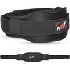 AQF Weight Lifting Belt Back Support Contoured 5.5 Inch Neoprene