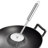 Scourer Stainless Steel Scourer Scourer Scouring Brush with Handle Scouring