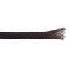 ABS6BLKCL 6mm 2 x 1m Black Braided Sleeving & Grommet