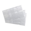 EXHIVIT Perchas Adhesivas, Colas De Pato, 1.000 Piezas C-61