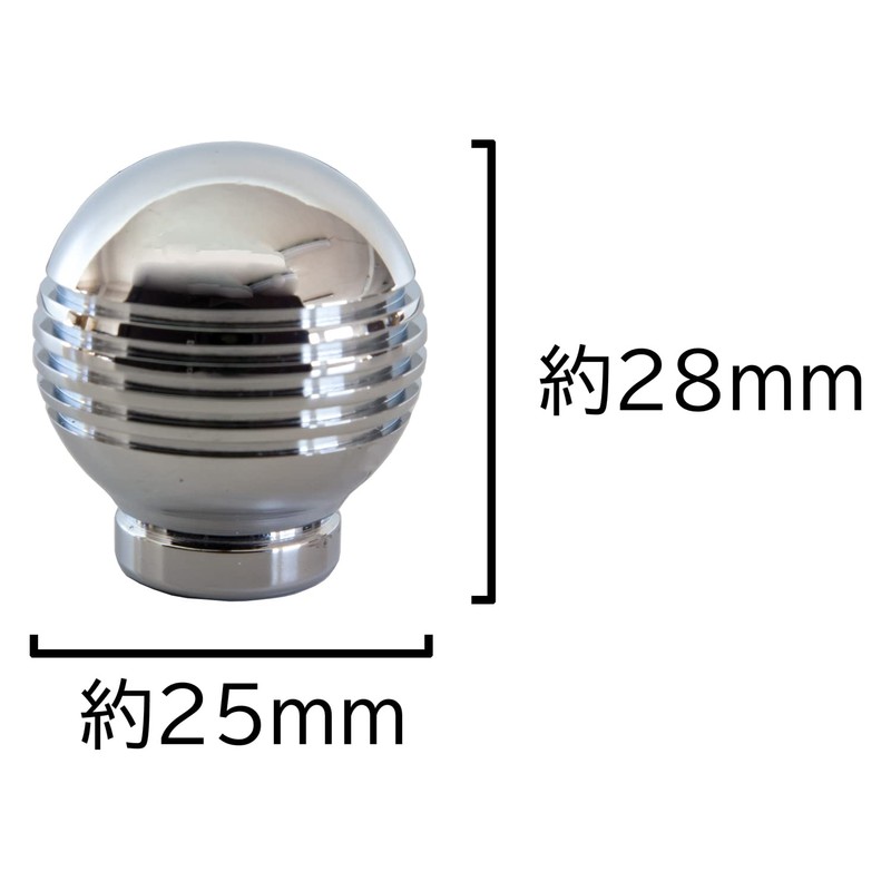Wrights riawaipa-kyappu 9 Shaving Treatment Chrome Plated Bolt Size 6/8