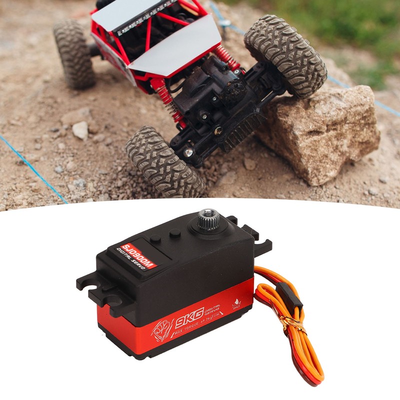 9KG Gear Servo Motor High Efficiency Low Noise Aluminum Alloy