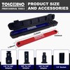 TOLCHENO Offset Extension Wrench Set, Pro Zero Offset Extension Wrench