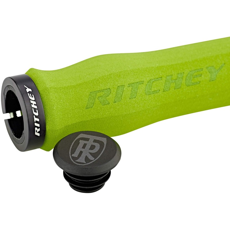 Ritchey WCS Ergo Handlebar Grips, green, 130 mm