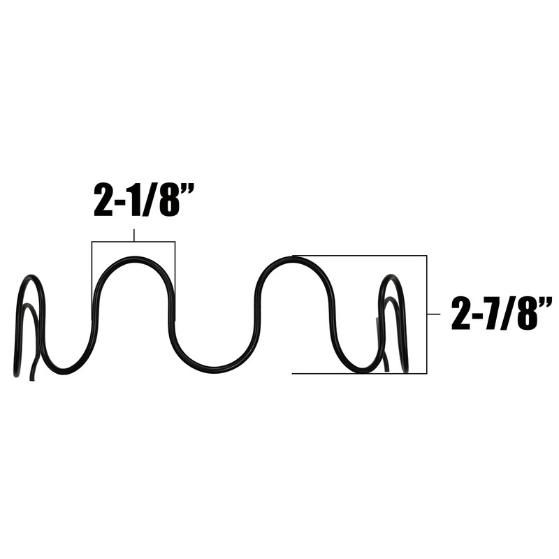 22 Inch Sofa Seat Replacement Coils with 25' Spring Wire,