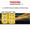 TOSHIBA CR1620 3V Lithium Coin Cell Child Resistant Blister Package