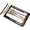 Sidewinder super slim 6"- 10grm sandeel lures natural/yellow spot pack