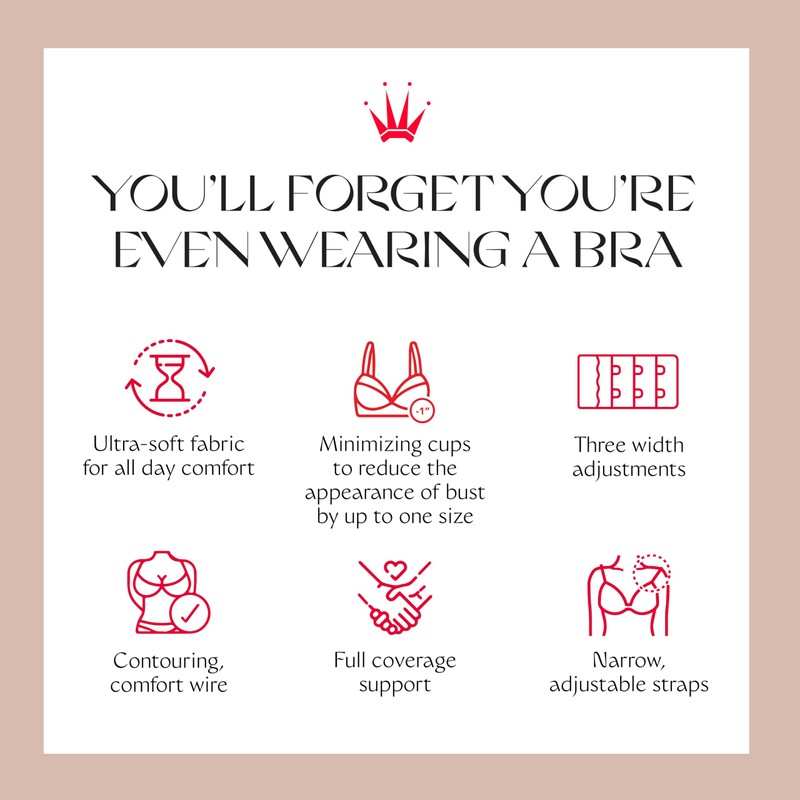 Triumph Comfort Minimiser W women's bra (Comfort Minimizer W) -