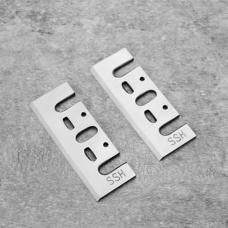 Be In Your Mind 2PCS HSS Planer Blades Replacement Woodworking