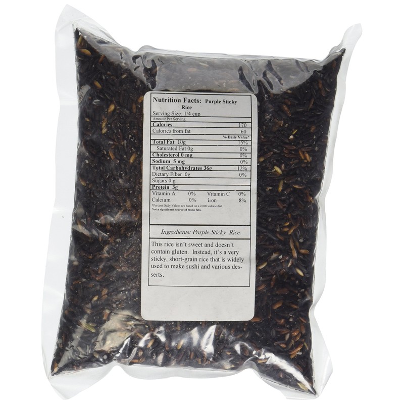 Purple Sticky Rice, 1lb.