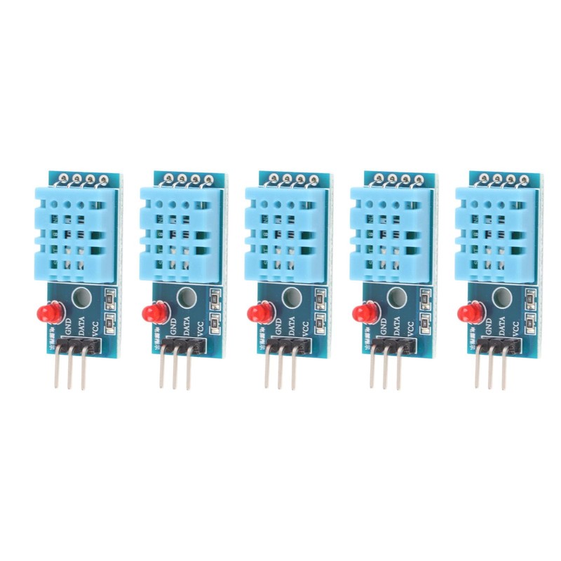 5PCS DHT11 Digital Temperature Humidity Sensor Module High Sensitivity Digital