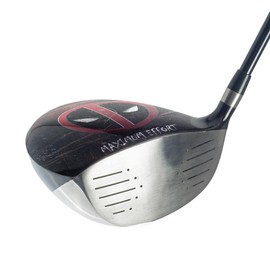 ParSkins Driver Skin - Premium Vinyl Golf Head Wrap with Precut Piece - Easy to Install - Knife-Less Tape Included - Made in USA - Right Hand - Maximum Effort