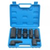 8MILELAKE 7pcs 7/8" O2 Oxygen Sensor Socket Set, Universal Puller