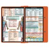 Whitecoat Clipboard® - Physical Therapy Edition (Orange, Bifold)