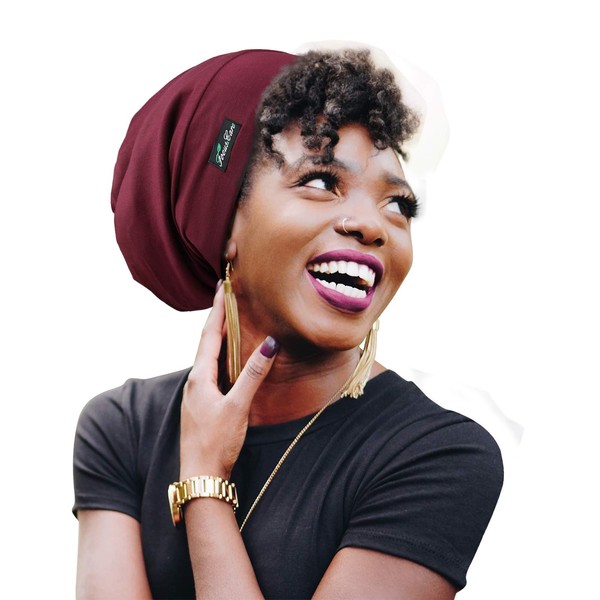 FocusCare Dreadlock Caps for Black Women Satin Lined Adjustable