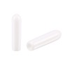 TOP-VIGOR Rubber End Caps 2mm Inner Diameter White Flexible Round