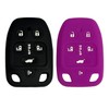 Key Fob Cover for Odyssey Honda: 2 Pcs 6 Buttons