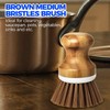 Holikme Kitchen Brush, Vegetable Brush, Mushroom and Vegetable Cleaning Brush