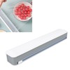 Plastic Wrap Dispenser Adjustable Refillable Wall Mounted Suction Cup Food