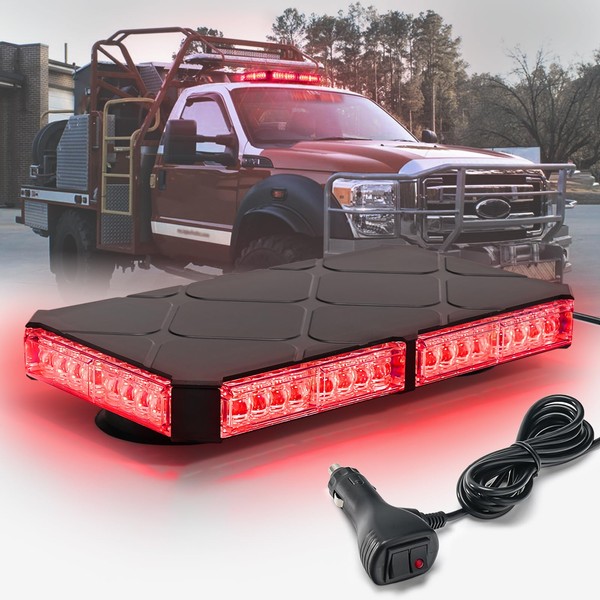 ELECHOI 12 Inch Roof Top Firefighter Beacon Emergency Strobe Lights