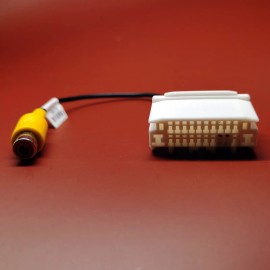 Unbranded Adapter Cable Cord For RCA Backup Camera to Jeep Wrangler 2016 2017 OEM Radio