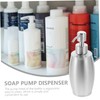 Ciieeo Stainless Steel Soap Dispenser Liquid Pump Bottle for Shampoo
