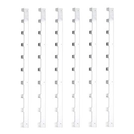 6Pcs Beehive Frame Spacers, 14.57In Metal Beehive Frame Strips Spacers Beekeeper Beekeeping Tool Equipment Bee Box Spacing Tool for Beekeeper Beekeeping Supplies