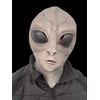 Rubber Johnnies Grey Alien MASK, Latex, Adult One Size, Fancy