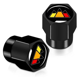 4Pcs Tire Valve Stem Caps Explosion Valve Cover Aluminum Alloy Compatible with Toyota Tacoma 4Runner Tundra Rav4 Highlander Sequoia Camry Car Accessories